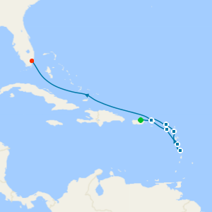 Eastern Caribbean from San Juan