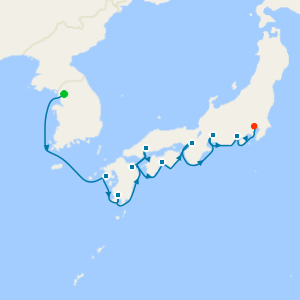 Japan Cherry Blossoms from Seoul