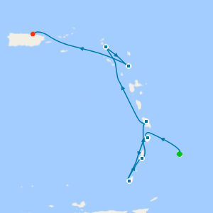 Eastern Caribbean from Bridgetown to San Juan
