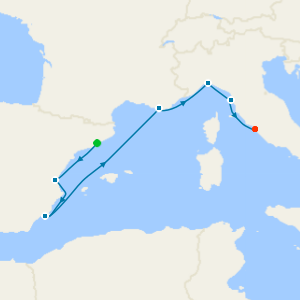 Western Med from Barcelona