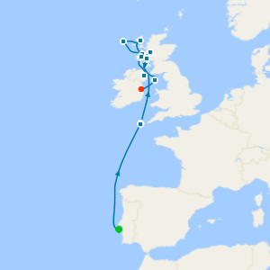 Atlantic Coast from Lisbon to Dublin