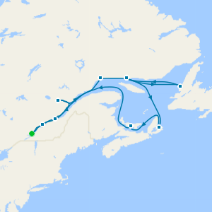 Canada & New England from Montreal