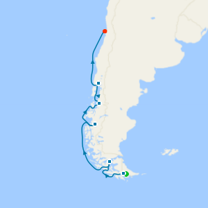 Chilean Fjords from Puerto Williams