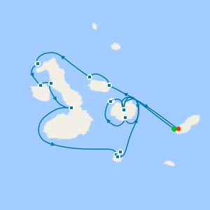 Galapagos - San Cristobal Roundtrip