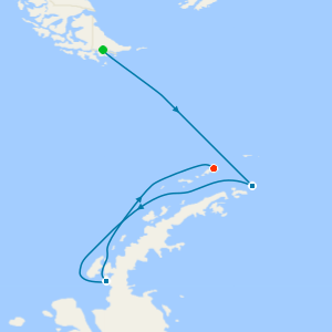 Peninsula from Puerto Williams to King George