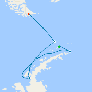 Peninsula from King George to Puerto Williams