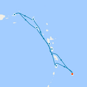 Eastern Caribbean from Bridgetown - Fly Cruise