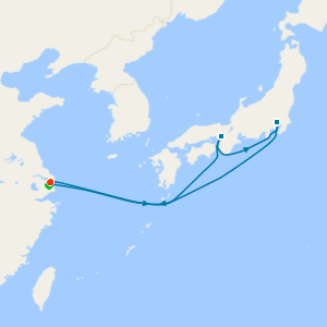 Gems of Japan from Shanghai with Stay