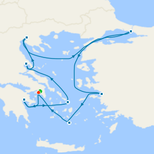 Greek Isles & Istanbul from Piraeus - Fly Cruise