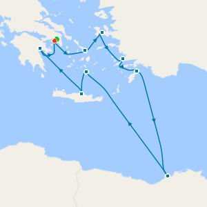 Greek Isles & Istanbul from Piraeus - Fly Cruise