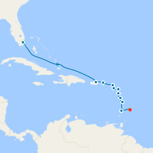 Eastern Caribbean from Miami - Fly Cruise