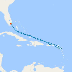 Luxury Miami Stay & Eastern Caribbean Voyage