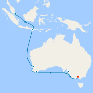 Australia & South Asia from Singapore with 1Nt Stay