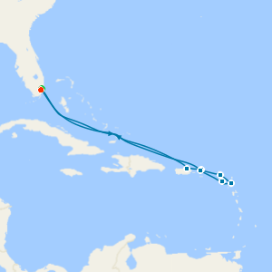 Miami Beach Luxury Stay & Eastern Caribbean Voyage 