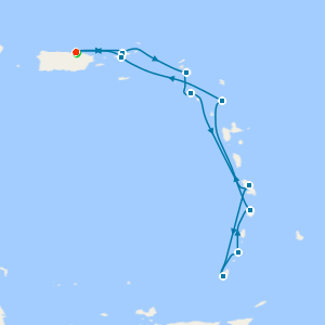 Eastern Caribbean from San Juan - Fly Cruise