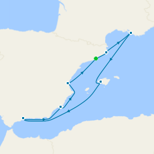 Baleares from Barcelona - Fly Cruise