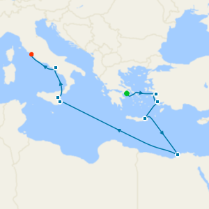 Egypt, Malta & Italy from Athens