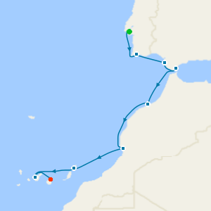 Portugal, Morocco & Spain from Lisbon