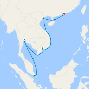 Vietnam & Thailand from Singapore to Hong Kong with Luxury Stays