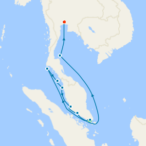 Malaysia & Thailand from Singapore to Bangkok with Luxury Stays