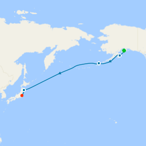 Alaska & Japan from Seward