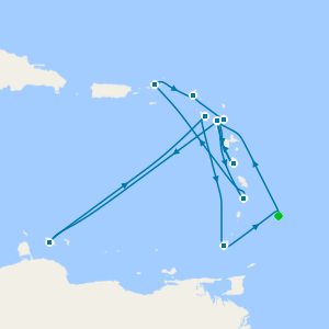 Caribbean Escape - Shores of Paradise from Barbados | London Heathrow Flights Included |