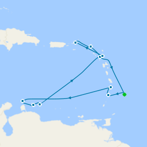 Caribbean Explorer - Tropical Isles from Barbados | Manchester Flights Included |
