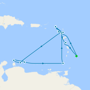 Jewels of the Caribbean Sea from Barbados | London Heathrow Flights Included |