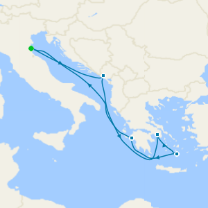 Greece & Adriatic from Ravenna