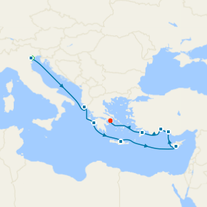 Greece, Cyprus & Turkey with Venice Stay