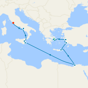 Egypt, Malta & Italy from Athens with Stay