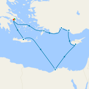 Greece, Egypt & Turkey from Athens with Stay