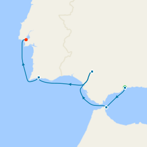 Spain & Portugal from Malaga with Stay