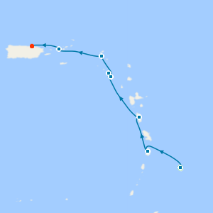 Eastern Caribbean from Barbados with Stay
