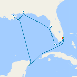 Tampa, Mobile & New Orleans with Miami Beach Stay