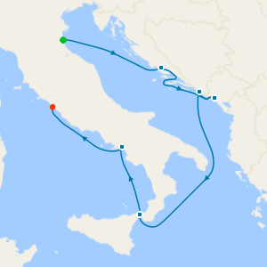 Italy & Croatia from Ravenna