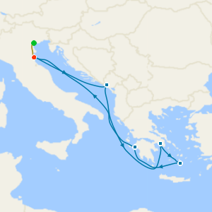 Greece & Adriatic from Ravenna with Venice Stay