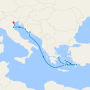 Greece & Croatia with Athens and Venice Stays