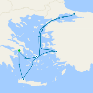 Best of Greece and Turkey cruise from Piraeus (Athens)