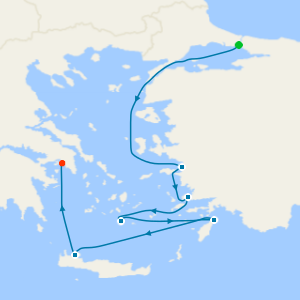 Greek Isles & Turkey from Athens