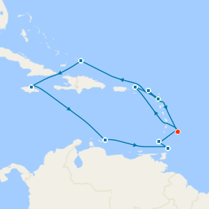 Christmas & New Year Eastern Caribbean from Antigua to Barbados