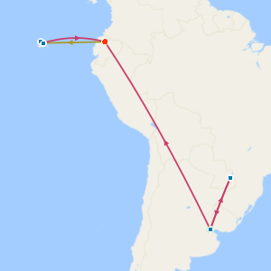 Iguazu Falls & Galápagos Escape with Stays