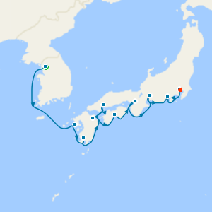 Seoul, Japan's Spring Blossoms, Nagasaki & Hiroshima to Tokyo with Stays