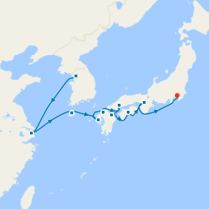 1 Nt Luxury Seoul Stay, Shanghai, Nagasaki, Hiroshima & Osaka to Tokyo