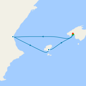 Electric Sunsets 80's vs 90's Themed cruise from Palma de Mallorca