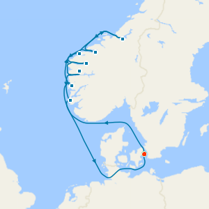 2nt Luxury Stay & Norwegian Fjords from Copenhagen