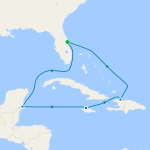 Western Caribbean Holiday from Port Canaveral