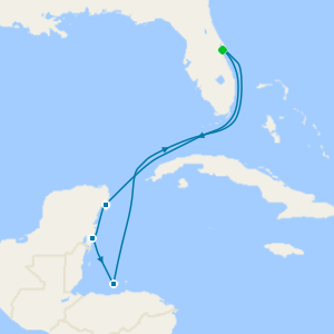 Western Caribbean from Port Canaveral