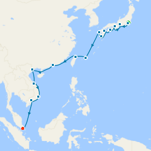 Grand Astounding Asia with Tokyo & Singapore Stays
