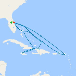 Universal Orlando Resort Stay with Eastern & Western Caribbean Adventure